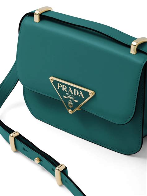 Prada Emblème Saffiano Leather Shoul